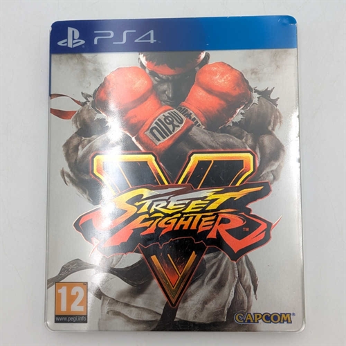 Street Fighter V - Steelbook med Plastik Sleeve - PS4 (A Grade) (Genbrug)